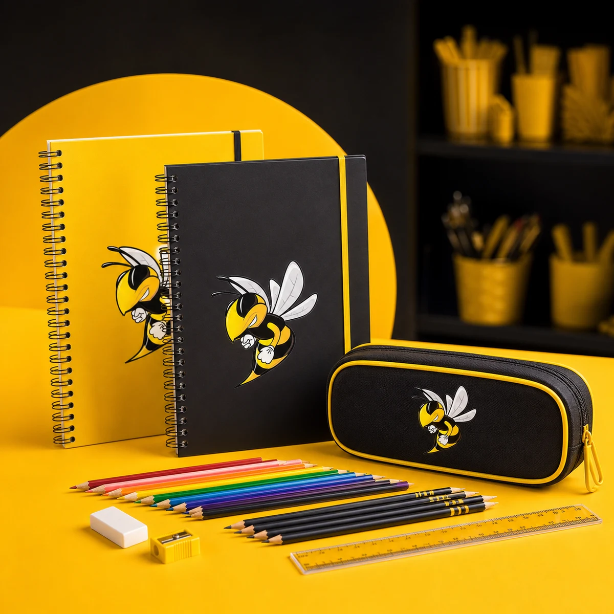 Kit Escolar Completo com Estojo